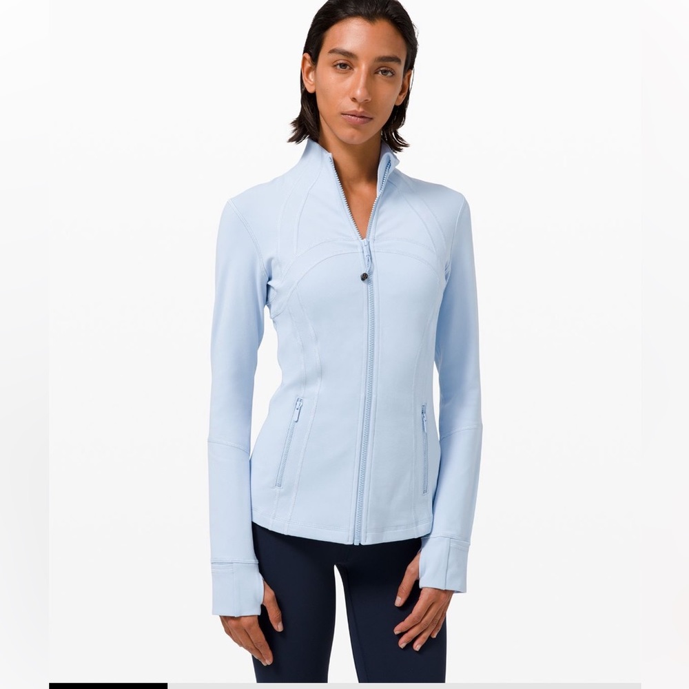 Lululemon Define Jacket Blue Linen